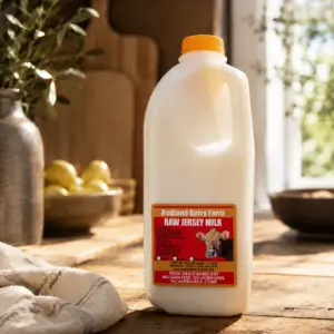 Raw Goat Milk (Half Gallon)