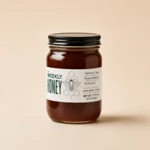 Raw & Unfiltered Honey - 1 lb
