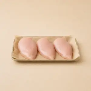 1.5-pound package of all-natural boneless skinless chicken breast from The Weekly