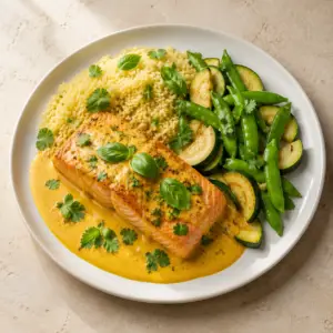 Coconut Curry Salmon