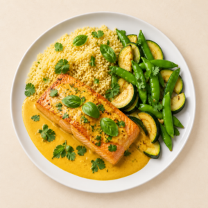 Coconut Curry Salmon